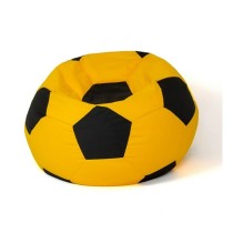 Puff GO GIFT Gelb Schwarz Oxford Fussball
