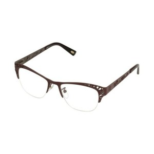 Ladies'Spectacle frame Loewe VLW444M510A57 Brown (ø 51 mm)