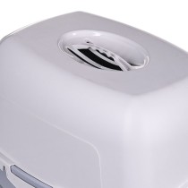 Cat Litter Box Diamentiq 4004508810DIA White Grey Plastic 40 x 38,7 x 55,5 cm