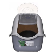 Cat Litter Box Diamentiq 4004508810DIA White Grey Plastic 40 x 38,7 x 55,5 cm