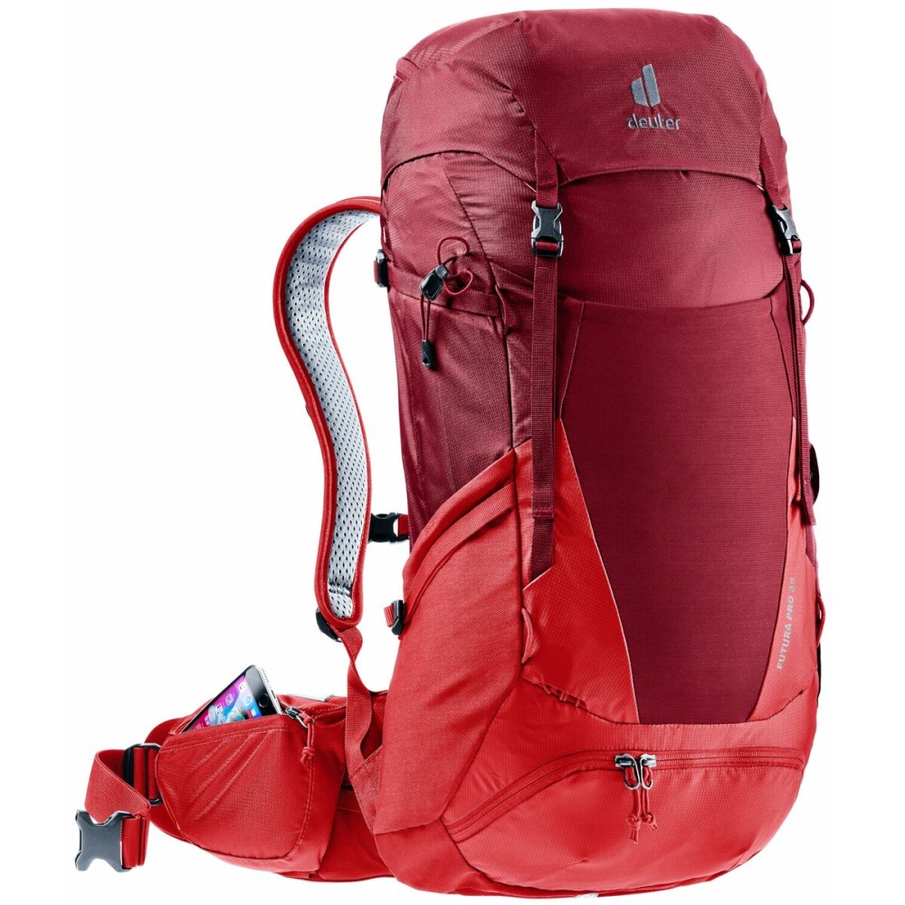 Hiking Backpack Deuter Trail PRO 34 SL Green 34 L