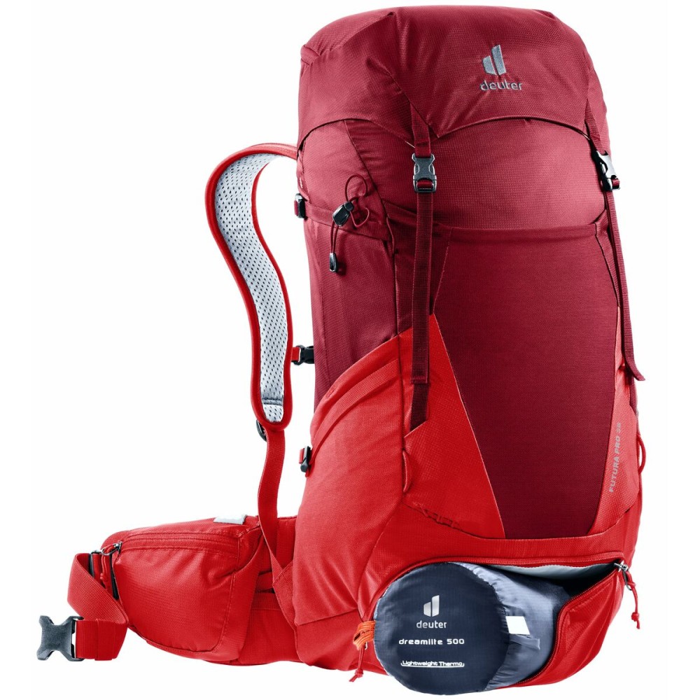 Hiking Backpack Deuter Trail PRO 34 SL Green 34 L