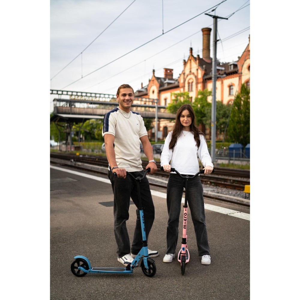 Scooter Micro Speed Deluxe Blue Green Grey Silver