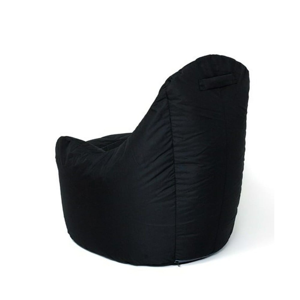 Pouffe GO GIFT Black Oxford tejido antidesgarros