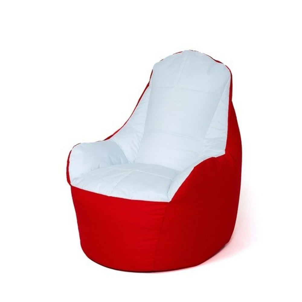 Puff GO GIFT Weiß Rot Oxford tejido antidesgarros