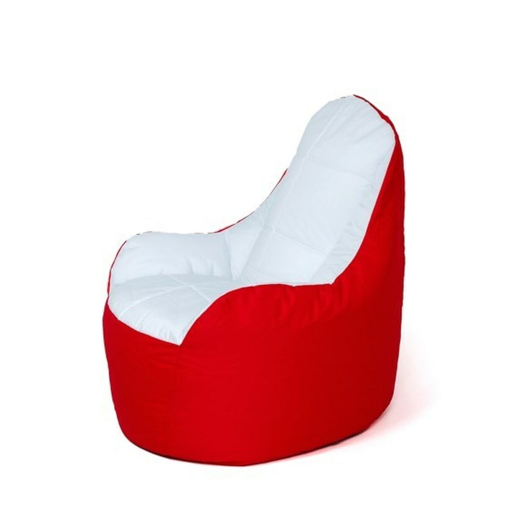 Puff GO GIFT Weiß Rot Oxford tejido antidesgarros