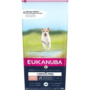 Futter Eukanuba Grain Free Senior small/medium breed Senior Fisch 12 kg