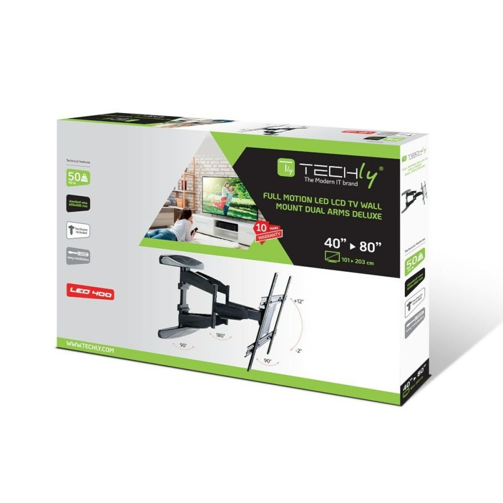Support mural Techly 308886 80" 50 kg