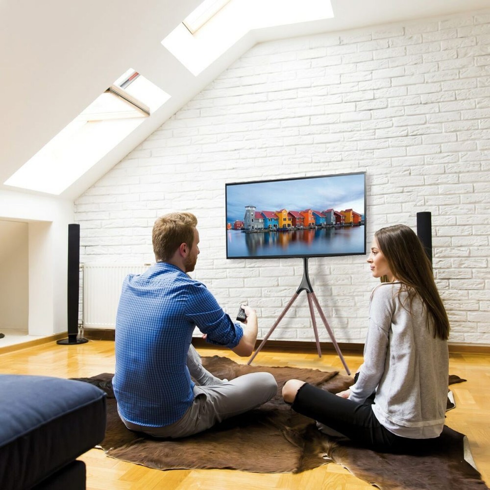 Support TV au sol Techly 105209 65" 32 kg