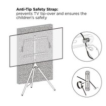 TV-Ständer für den Boden Techly 105209 65" 32 kg