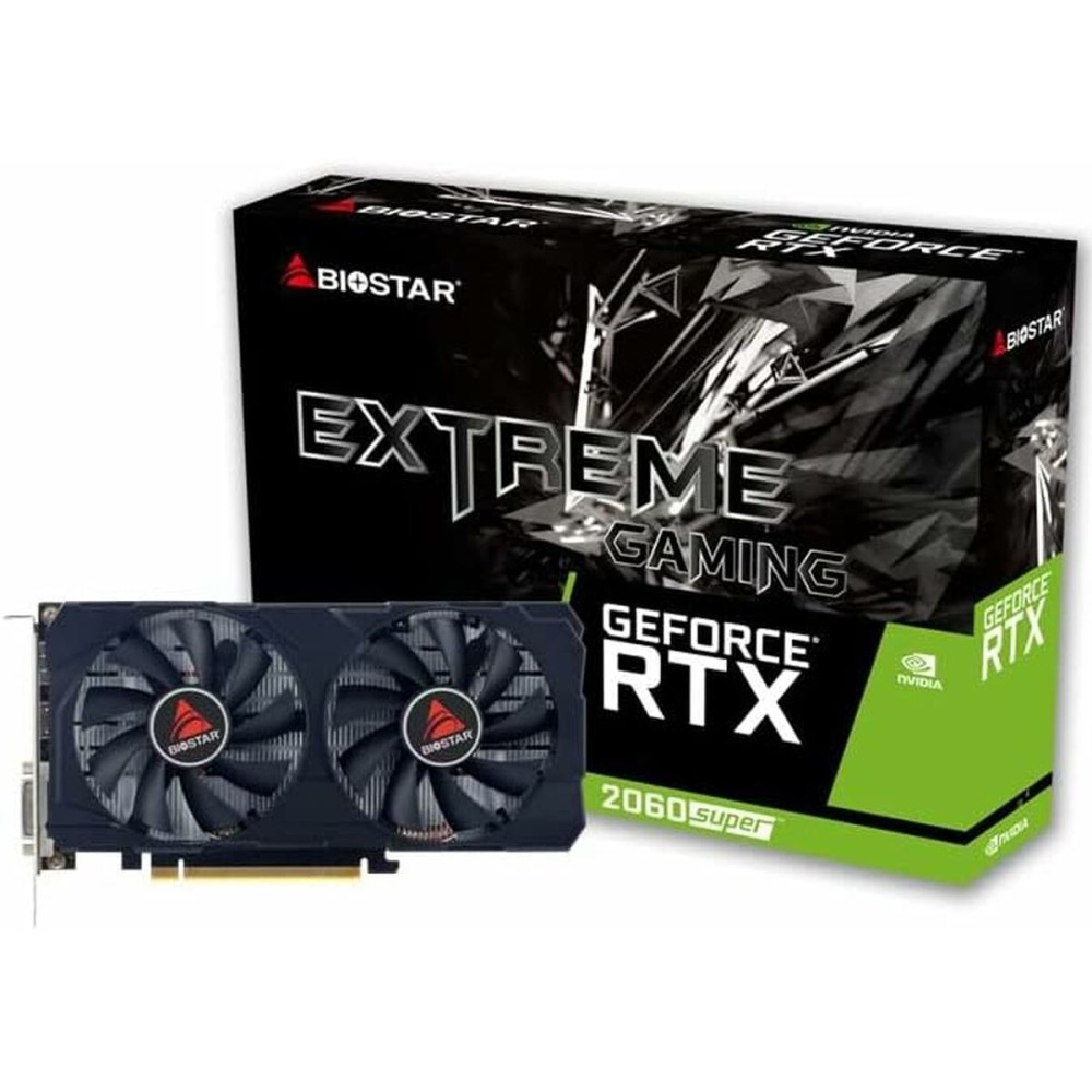 Carte Graphique Biostar VGABIONVD0004 GeForce RTX 2060 Super GDDR6