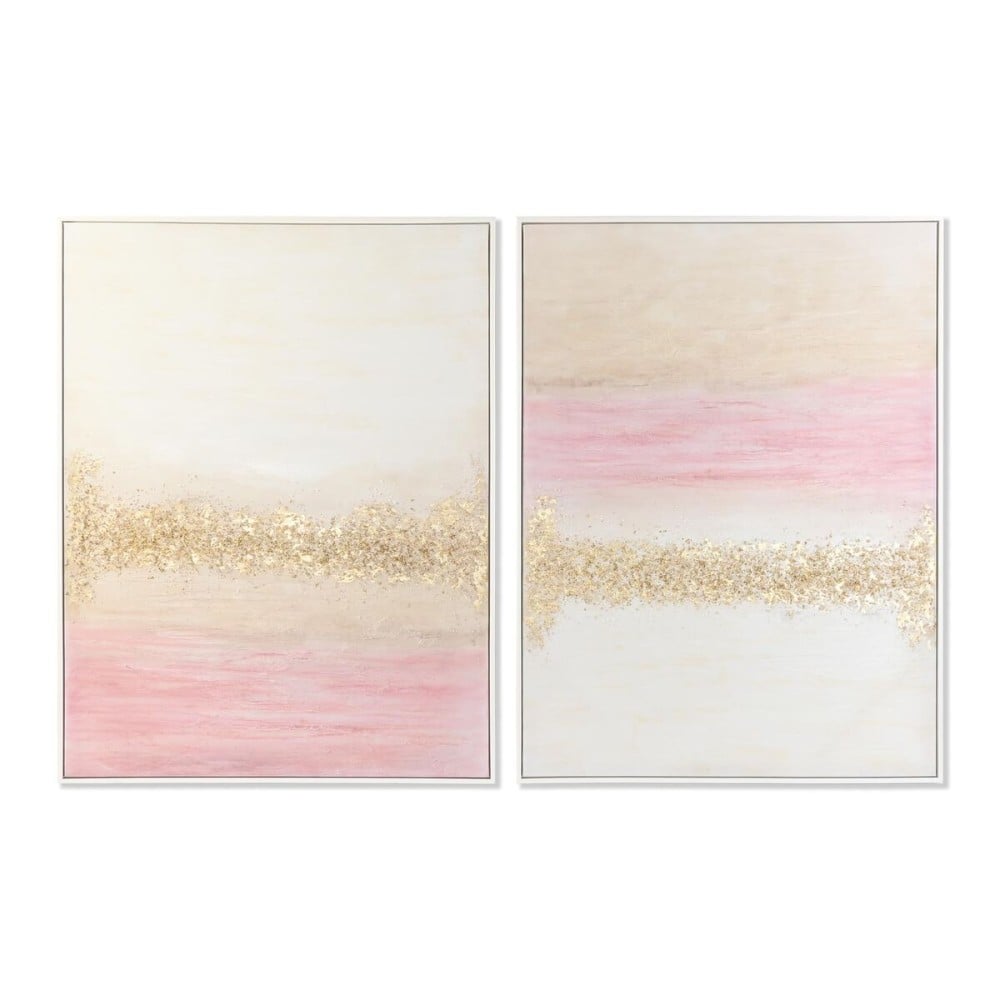 Leinwand DKD Home Decor polystyrol Leinwand 90 x 4 x 120 cm