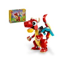 Set de construction Lego 31145 DRAGÓN ROJO Multicouleur 149 Pièces