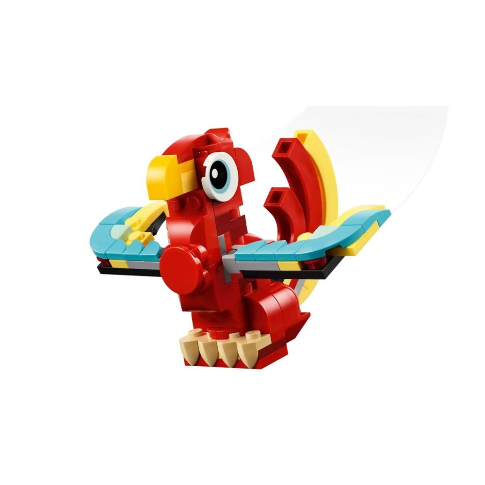 Set de construction Lego 31145 DRAGÓN ROJO Multicouleur 149 Pièces