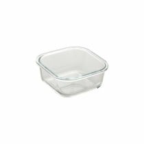 Ensemble de Boîtes à Lunch Bergner Walking Anywhere Verre Borosilicaté cuadradas Carré 320 ml 520 ml 800 Pages Rouge