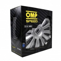 Enjoliveur OMP Magnum Speed Argenté 16" (4 uds)