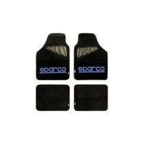 Set de tapis de voitures Sparco SPC1901 Universel Noir/Bleu (4 pcs)