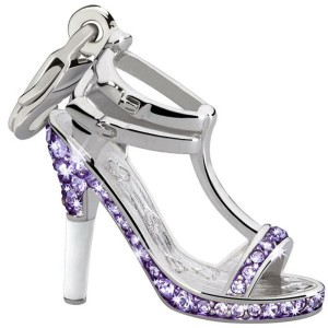 Woman's charm link Glamour GS4-19 Purple (4 cm)
