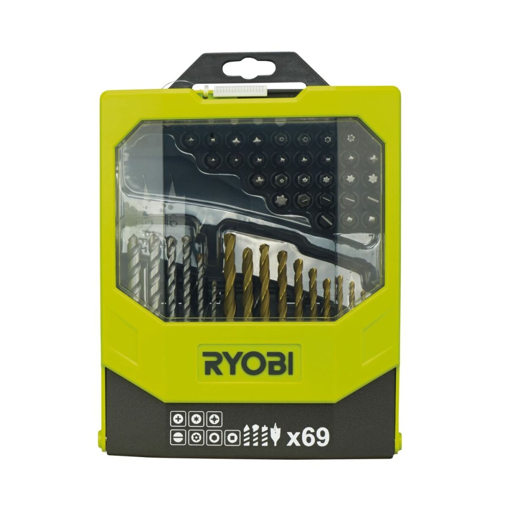 Satz Bohrer Ryobi 69 Stücke