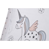 Magasin de campagne DKD Home Decor Coton Bois Licorne (110 x 110 x 106 cm)