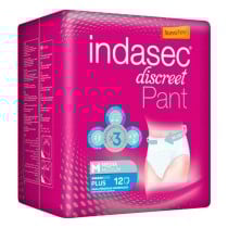 Couches Pour Personnes Non Dépendantes Pant Plus Indasec Pant Plus (12 uds) 12 Unités (Parapharmacie)