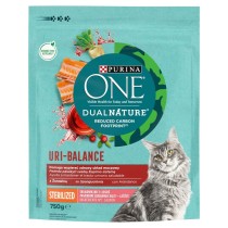 Katzenfutter Purina Dual Nature Uri-Balance Sterilized Erwachsener Lachsfarben 750 g