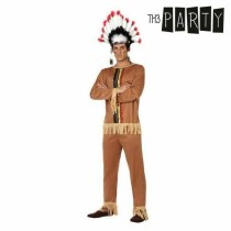 Déguisement pour Adultes Th3 Party Marron Amérindien (2 Pièces)