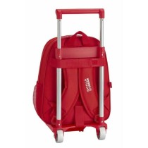 Schulrucksack mit Rädern 705 Real Sporting de Gijón Rot