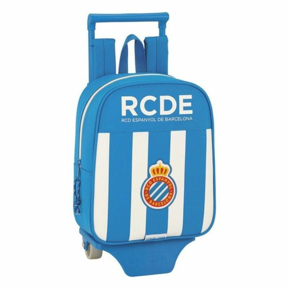 Schulrucksack mit Rädern 805 RCD Espanyol 611753280 Blau Weiß