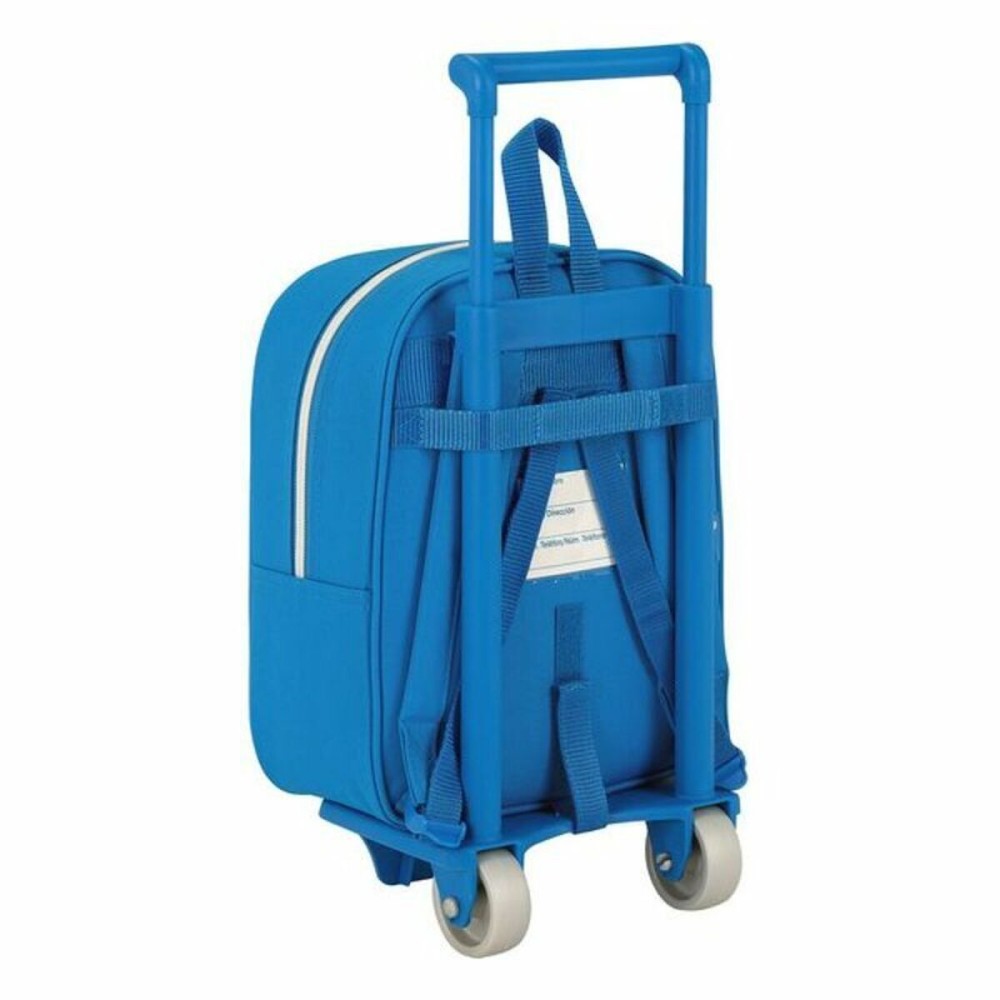 Cartable à roulettes 805 RCD Espanyol 611753280 Bleu Blanc