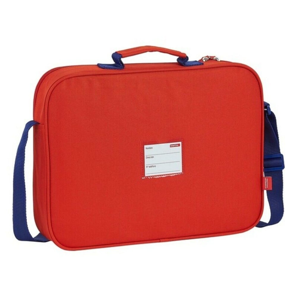 Cartable d'école Atlético Madrid Rouge Bleu Blanc (38 x 28 x 6 cm)