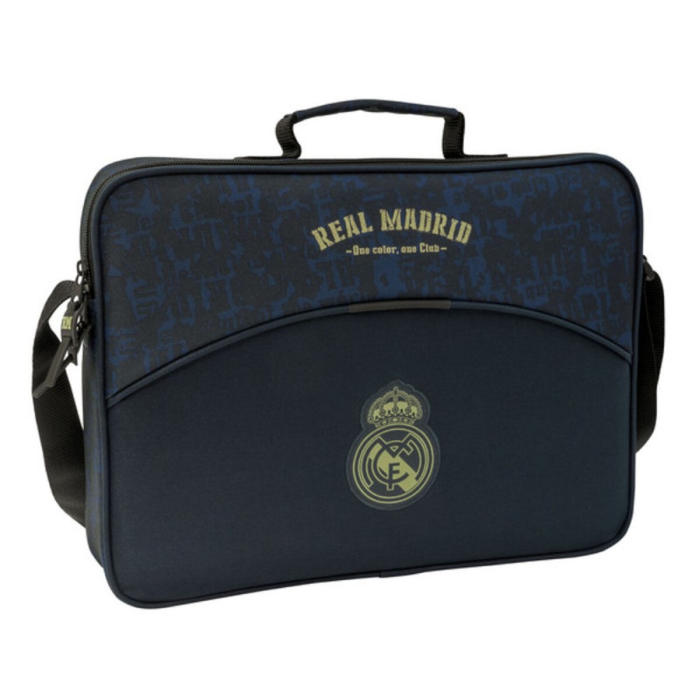 Cartable d'école Real Madrid C.F. Blue marine (38 x 28 x 6 cm)