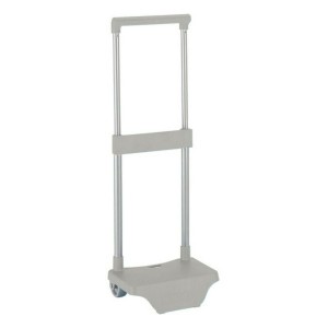 Rucksacktrolley Safta Silberfarben 22 x 67.5 x 17 cm