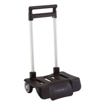 Folding Backpack Trolley Safta Black 30 x 85 x 23 cm