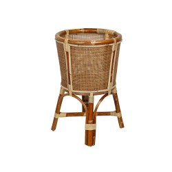 Blumentopf Romimex natürlich Rattan 35 x 55 x 35 cm Beine