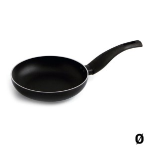 Non-stick frying pan Quid Hydra Black Metal Bakelite
