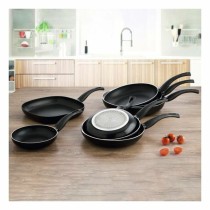 Non-stick frying pan Quid Hydra Black Metal Bakelite