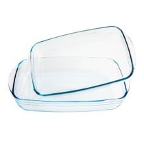 Set of Oven Dishes Ô Cuisine 334SA05 Transparent Glass