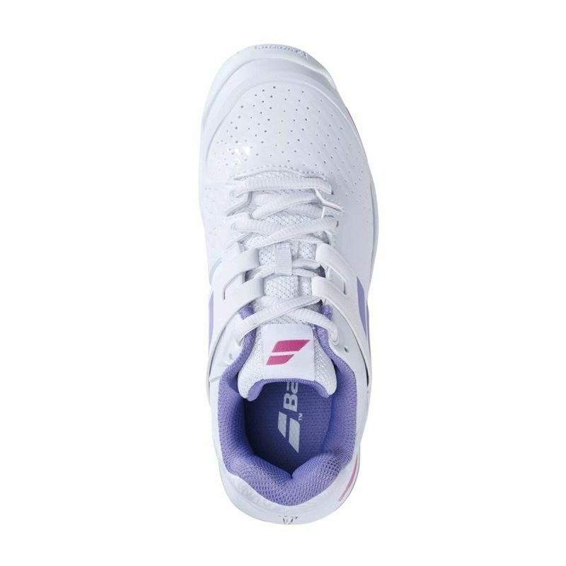 Chaussures de Tennis pour Enfants Babolat Prop All Court Blanc