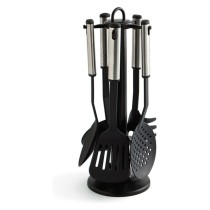 Set of Kitchen Utensils Quid Cambria Steel Plastic (5 Units)