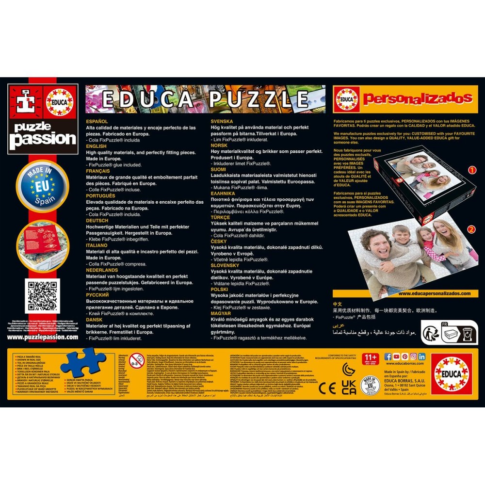 Puzzle Marvel Heroes Educa 500 Pièces