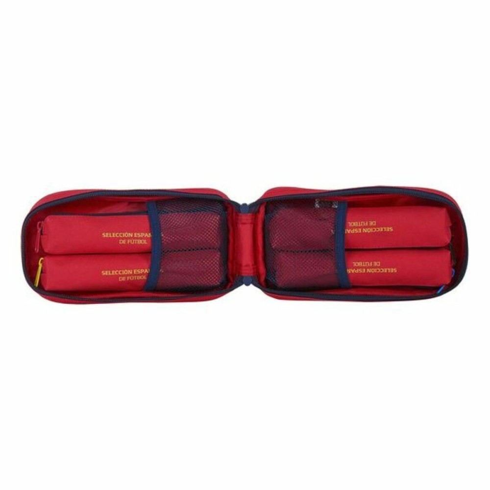 Plumier sac à dos RFEF M847 Rouge 12 x 23 x 5 cm