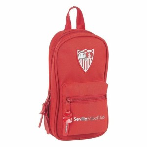 Backpack Pencil Case Sevilla Fútbol Club M847 Red 12 x 23 x 5 cm