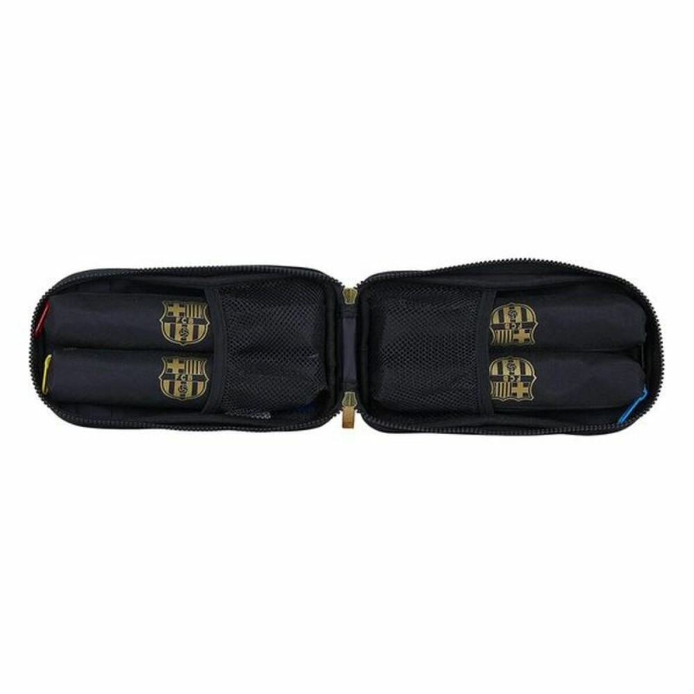 Backpack Pencil Case F.C. Barcelona M847 Black 12 x 23 x 5 cm