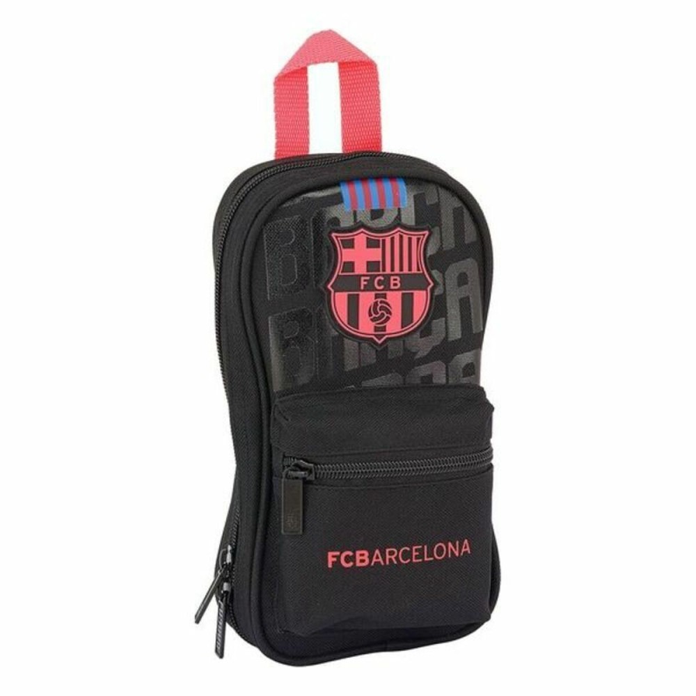 Plumier sac à dos F.C. Barcelona Noir 12 x 23 x 5 cm