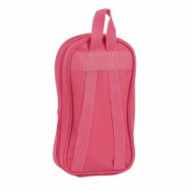 Backpack Pencil Case BlackFit8 M747 Pink 12 x 23 x 5 cm (33 Pieces)