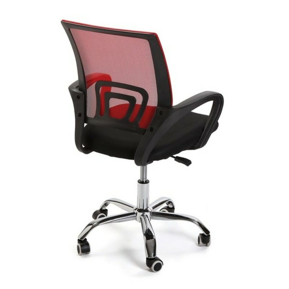 Bürostuhl Versa Schwarz Rot Bunt 51 x 58 cm