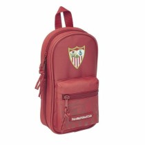 Rucksack mit Federtaschen Sevilla Fútbol Club Rot 12 x 23 x 5 cm