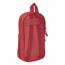 Rucksack mit Federtaschen Sevilla Fútbol Club SAF411956747 Rot 12 x 23 x 5 cm (33 Stücke)