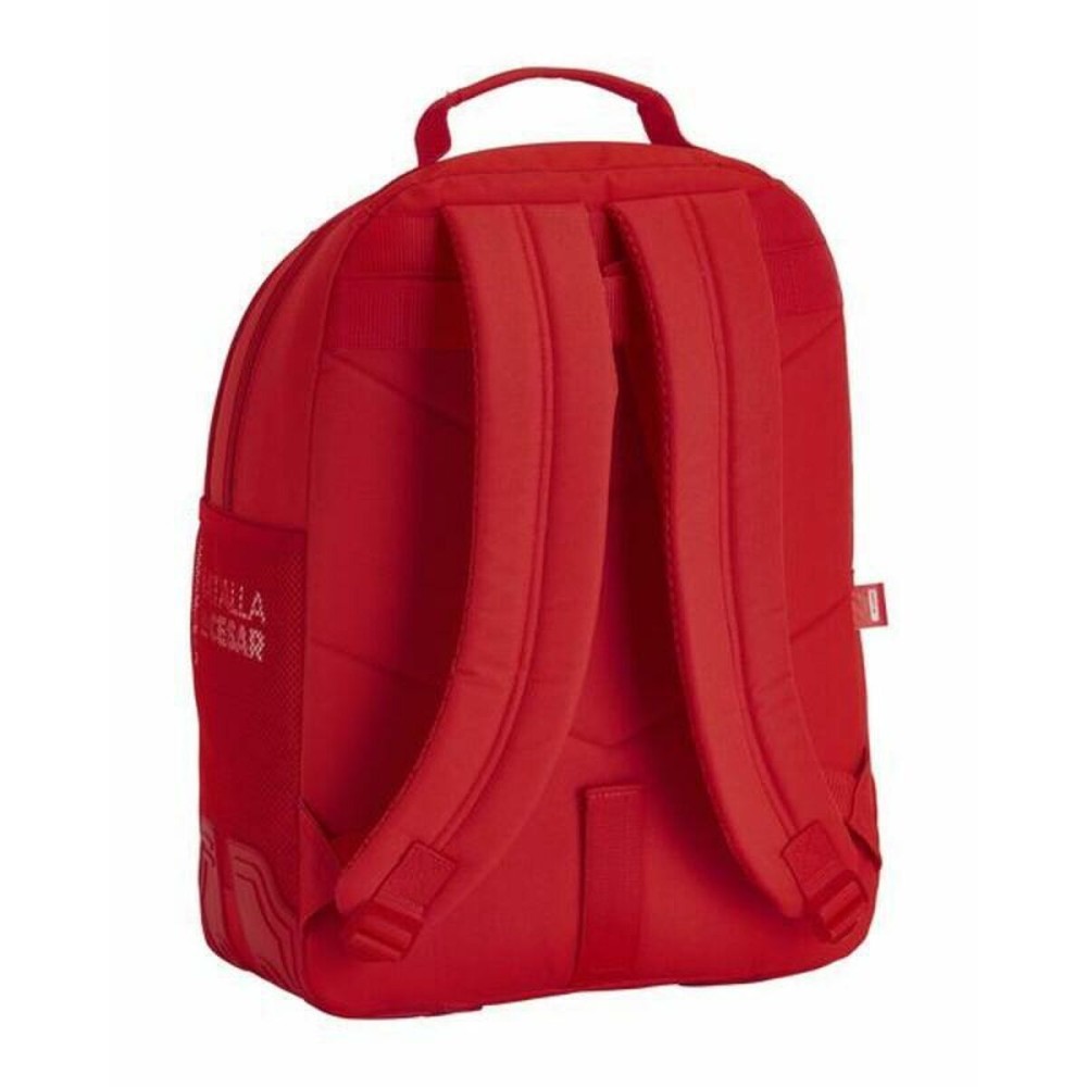 Schulrucksack Real Sporting de Gijón Rot